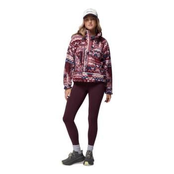Bluza Columbia Helvetia™ II Printed Cropped Half Snap Women Antique Mauve, Geomix 555