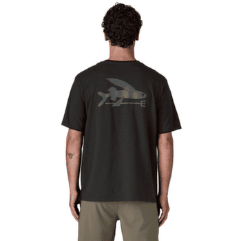 Koszulka z krótkim rękawem Patagonia Flying Fish Responsibili-Tee Men White