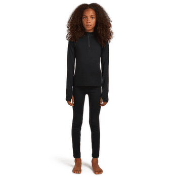 Koszulka z długim rękawem Icebreaker Merino 260 Oasis LS Half Zip Kids Black