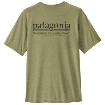 Koszulka z krótkim rękawem Patagonia CAP COOL DAILY SHIRT - HUT TRIPPER Men Gumtree Green - Light Gumtree Green X-Dye