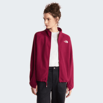 Kurtka The North Face OXARA FULL ZIP FLEECE WOMEN MVO BURGUNDY CRUSH