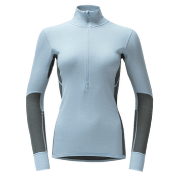 Koszulka z długim rękawem Devold Wool Mesh 190 Zip Neck Women 233B DAWN/CASTLEROCK