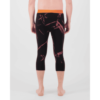 Legginsy 3/4 Mons Royale Cascade Merino Base Layer 3/4 Legging Men Airbrush