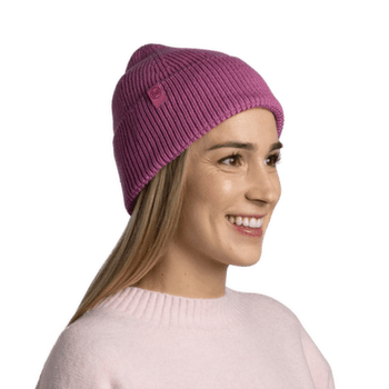 Czapki Buff KNITTED BEANIE MERIX BARK