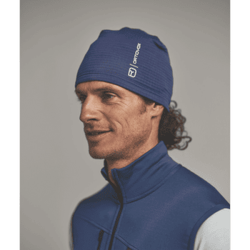 Czapki Ortovox FLEECE GRID BEANIE 63401 green acid