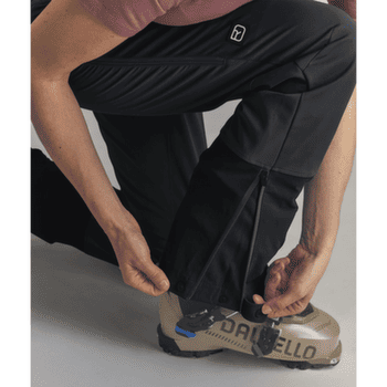 Spodnie Ortovox ORTLER SOFTSHELL PLUS PANTS WOMEN 90201 black raven