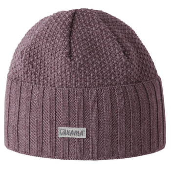 Czapki Kama Knitted Merino beanie Kama A199 R154 deep cherry