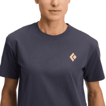 Koszulka z krótkim rękawem Black Diamond Heritage Badge SS Tee Women Off White