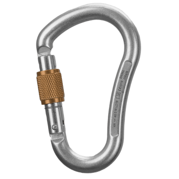 Karabinek wspinaczkowy Rock Empire Magnum Steel S stříbrná