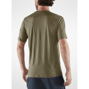 Koszulka z krótkim rękawem Fjällräven Abisko Wool SS Men Ochre