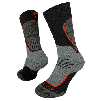 Skarpety Northman Heavy Trekking Merino Černá/Šedá