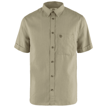 Koszulka z krótkim rękawem Fjällräven Övik Travel Shirt SS Men Sand Stone