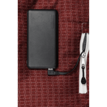 Wkładka do śpiwora Grüezi bag Feater - The Feet Heater Dark Red