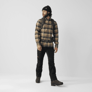 Koszula z długim rękawem Fjällräven Singi Heavy Flannel Shirt Men Autumn Leaf-Dark Navy