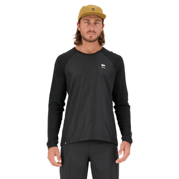 Koszulka z długim rękawem Mons Royale Tarn Merino Shift Wind Jersey Men Black
