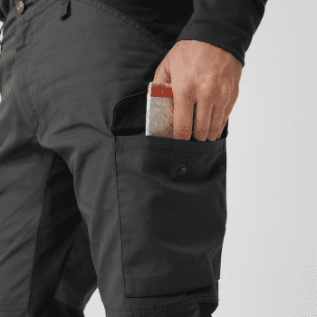 Spodnie Fjällräven Kaipak Trousers Men Dark Grey-Black