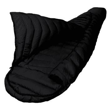 Śpiwór Grüezi bag Biopod DownWool Extreme Light 185 Black Edition Black