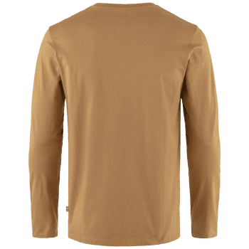Koszulka z długim rękawem Fjällräven Forever Nature Badge LS T-Shirt Men Buckwheat Brown