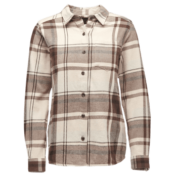 Koszula z długim rękawem Black Diamond Project Flannel Women Chalk Pink-Walnut Plaid