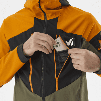 Bunda Millet M WHITE SHIELD JKT Men BOTTLE/MACAW GREEN