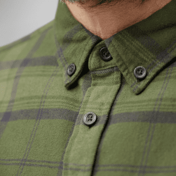 Koszula z długim rękawem Fjällräven Övik Twill Shirt Men Autumn Leaf-Dark Navy