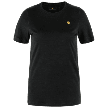 Koszulka z krótkim rękawem Fjällräven Bergtagen Thinwool SS Women Black