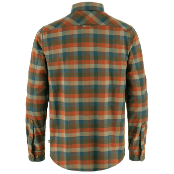 Koszula z długim rękawem Fjällräven Lappland Stretch Flannel Shirt Men Laurel Green-Autumn Leaf