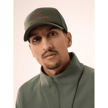 Czapka Arcteryx Bird Word Trucker Curved Phantasm/Euphoria
