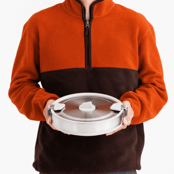 Garnek Sea to Summit Detour Stainless Steel Collapsible Pot - 5L Moonstruck Grey