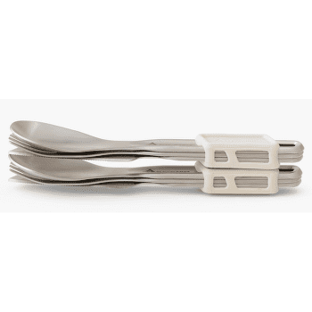 Sztućce Sea to Summit Detour Stainless Steel Cutlery Set - [2P] [6 Piece] Stainless Steel Grey