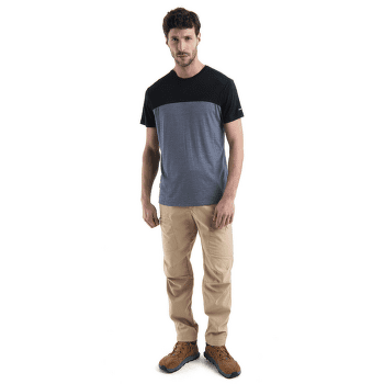Koszulka z krótkim rękawem Icebreaker Merino 125 Cool-lite™ Sphere III SS Tee Colour Block Men RAY/GRAPHITE/CB
