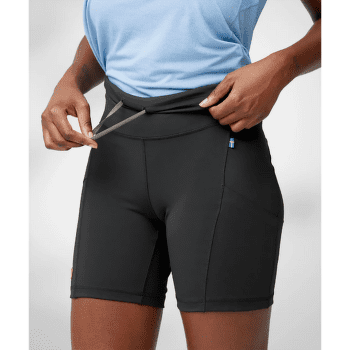 Szorty Fjällräven Abisko 6 Short Tights Women Black