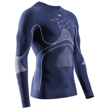 Koszulka z długim rękawem X-Bionic Energy Accumulator 4.0 Shirt Round Neck Men Marine/Optical White