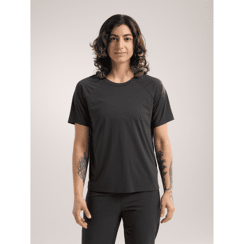 Koszulka z krótkim rękawem Arcteryx Silene Crew SS Women Black Heather