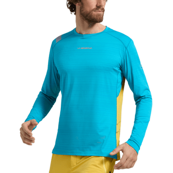Koszulka z długim rękawem La Sportiva TOUR LONG SLEEVE Men Carbon/Cherry Tomato