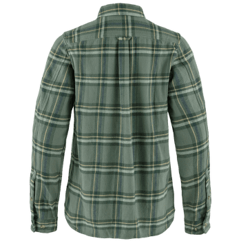 Koszula z długim rękawem Fjällräven Övik Heavy Flannel Shirt Women Patina Green-Deep Patina