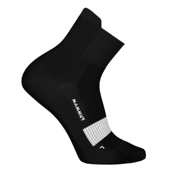 Skarpety Mammut All-Mountain Targeted Cushion Quarter Socks black-white 0047