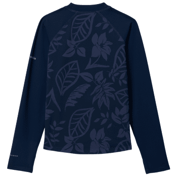 Koszulka z długim rękawem Columbia Sandy Shores Printed LS Sunguard Youth Coll Navy Pasteled Tonal, Coll Navy 472