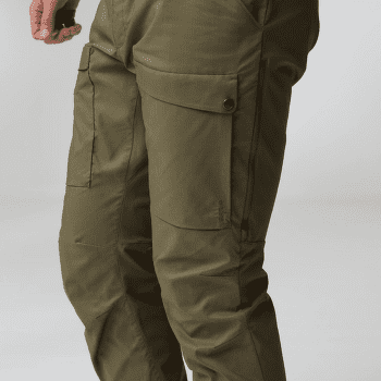 Spodnie Fjällräven Abisko Hybrid Trail Trousers Men Suede Brown