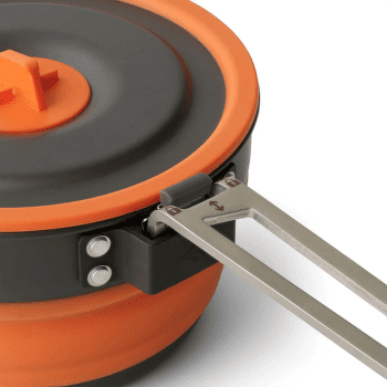 Garnek Sea to Summit Frontier UL Collapsible Pot - 1L Puffins Bill Orange