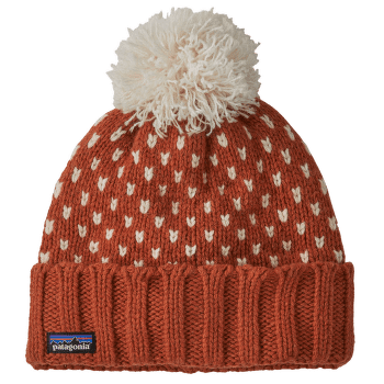Czapki Patagonia Snowbelle Beanie Offset Dot: Burnished Red