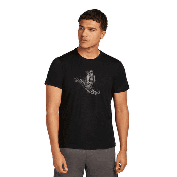 Koszulka z krótkim rękawem Icebreaker Merino 150 Tech Lite SS Tee Skiing Yeti Men ALGAE
