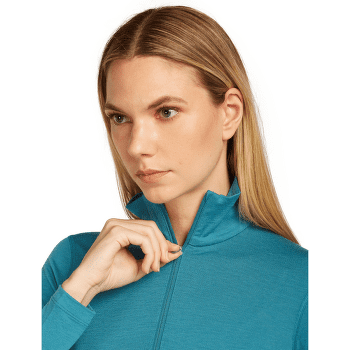 Koszulka z długim rękawem Icebreaker Merino 200 Oasis LS Half Zip Women Black