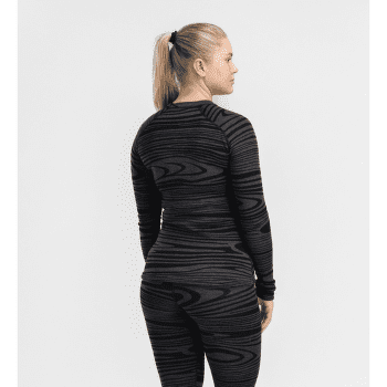 Koszulka z długim rękawem Aclima WarmWool Crew Neck Women Jet Black