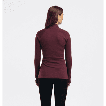 Koszulka z długim rękawem Aclima WarmWool Mock Neck Shirt Women Fig