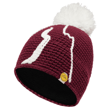 Czapki La Sportiva DORADO BEANIE Redwood/Chalk