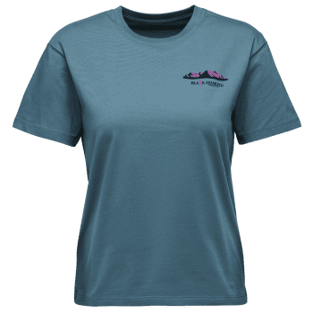 Koszulka z krótkim rękawem Black Diamond Mountainscape SS Tee Women Creek Blue