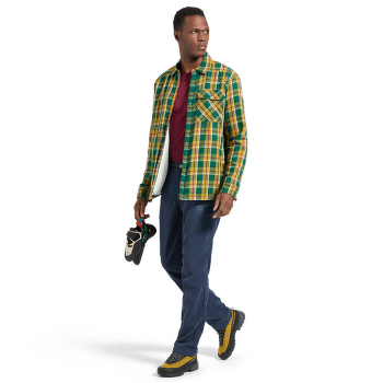 Koszula z długim rękawem La Sportiva RAMBLER LINED FLANNEL SHIRT MEN Onyx/Chalk