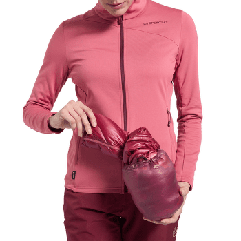 Kurtka La Sportiva LUMINA 300 DOWN JACKET WOMEN Redwood/Azalea