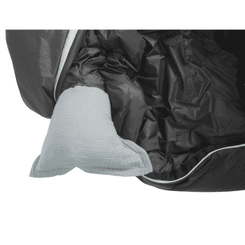 Śpiwór Grüezi bag Synpod Fusion Zero 185 Dark Asphalt